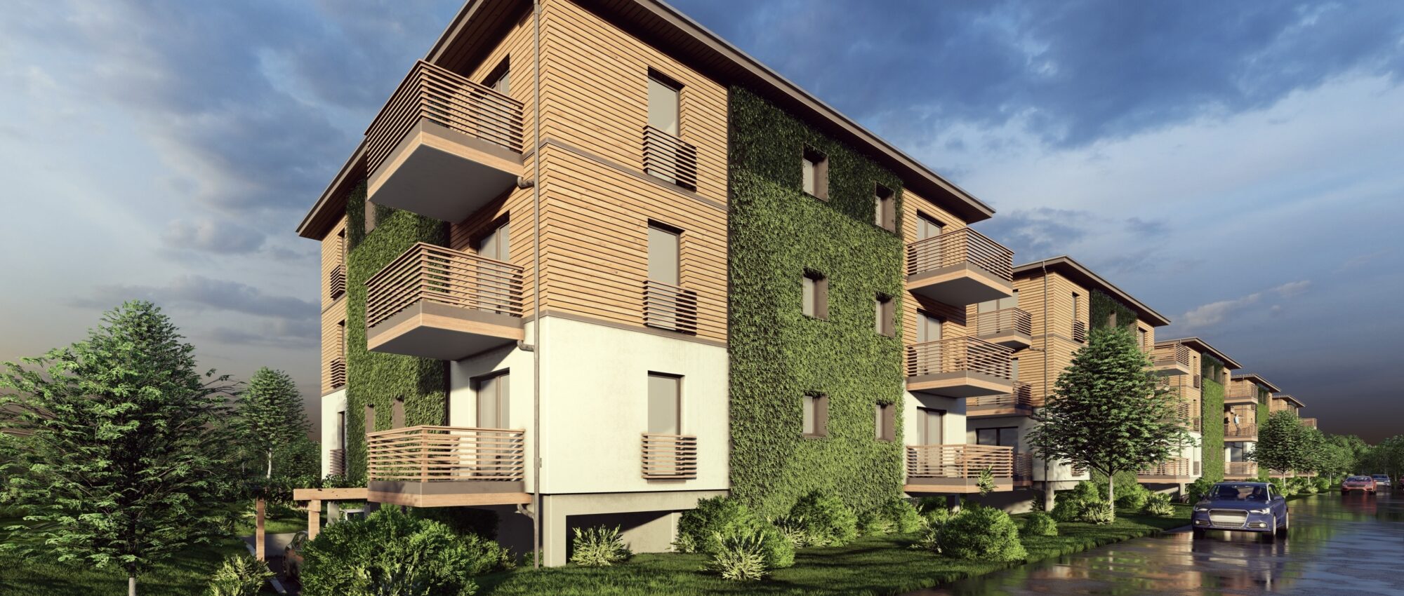 Ökologisches Bauen und bezahlbarer Wohnraum, statt in eine Wohnung, investieren Sie in ein MFH