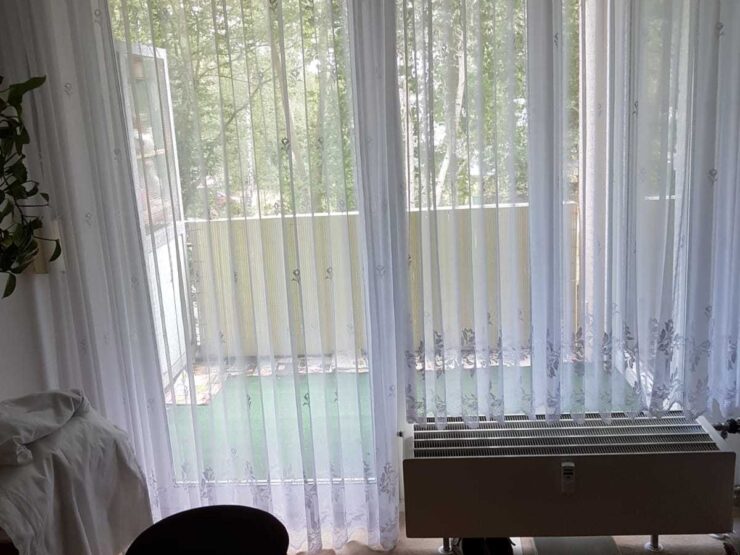 Blick aus dem Schlafzimmer